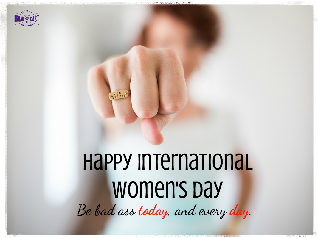BCBroads's tweet photo. International Women's Day doesn't mean we forget to be awesome 365 days a year https://t.co/mQQPHJRqhN … #InternationalWomensDay https://t.co/dKItMMpRhD