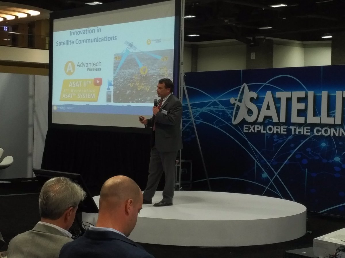 AWDefence's tweet photo. Steve Richeson discussing our new Waveswitch innovation at #SATShow #waveswitch #Satellite2017 https://t.co/zOfVGaFo8c