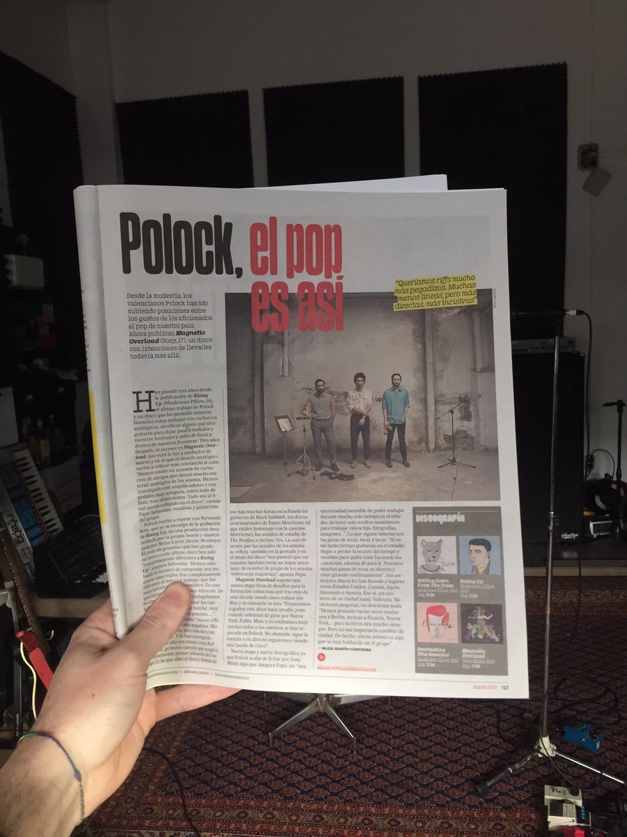 polockband's tweet photo. A toda página en el @mondo_sonoro de este mes! #elPopesasí 🚀🚀 Bonito titular https://t.co/6kIqcgRrkJ