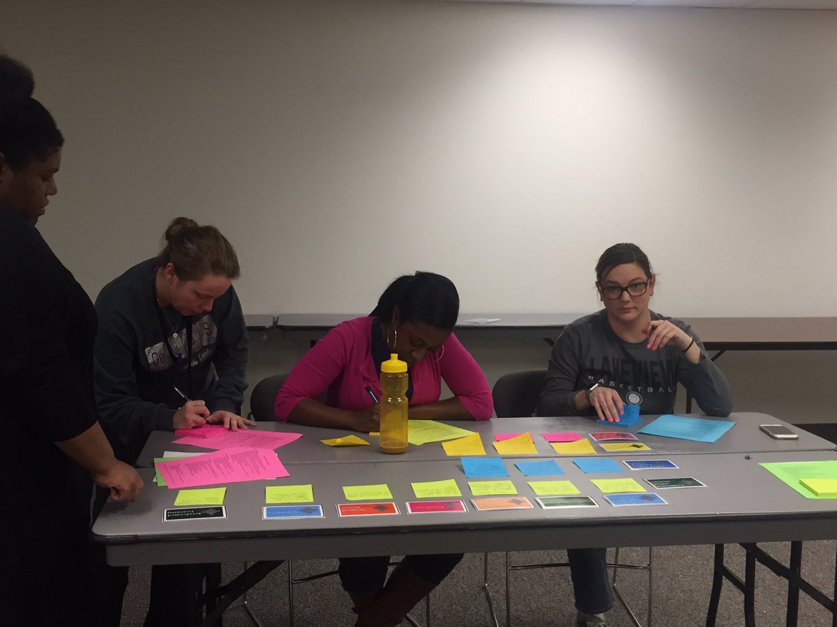 jdbeimer's tweet photo. 7th Grade GT Science Cohort Session 2 in full swing! ID and Assessment. #LISDLandT https://t.co/uIQOliN0pe