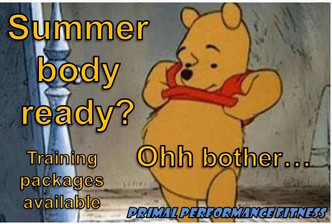 PrimalPFitness's tweet photo. #summerbody #pooh #ohbother #personaltrainer #personaltraining #portlandoregon #pdx #packagesavailable #evolutionhcf https://t.co/UFt2AakoTD