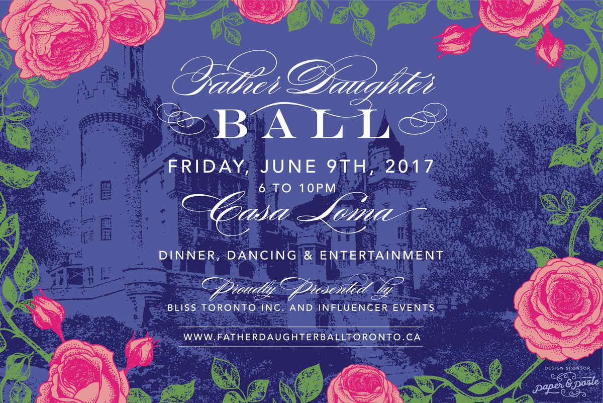 Announcing the Father Daughter Ball 2017! 
fatherdaughterballtoronto.ca #InternationalWomensDay #yesallgirls #withmalala #malalafund #fdbtoronto