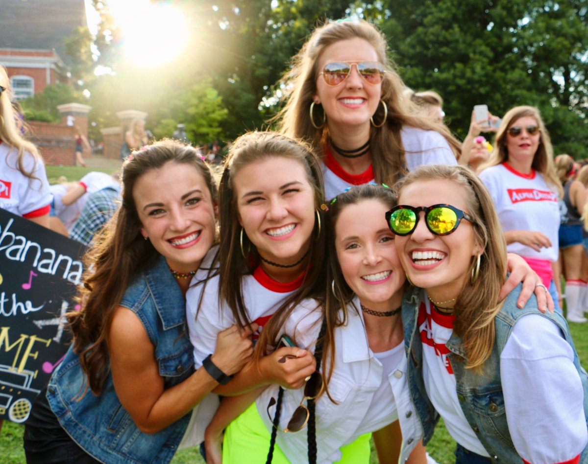 ClemsonADPi's tweet image. ΑΔΠ was built on the foundation of women supporting each other since 1851. 
You are valued. 
You are extraordinary. 
You are irreplaceable.