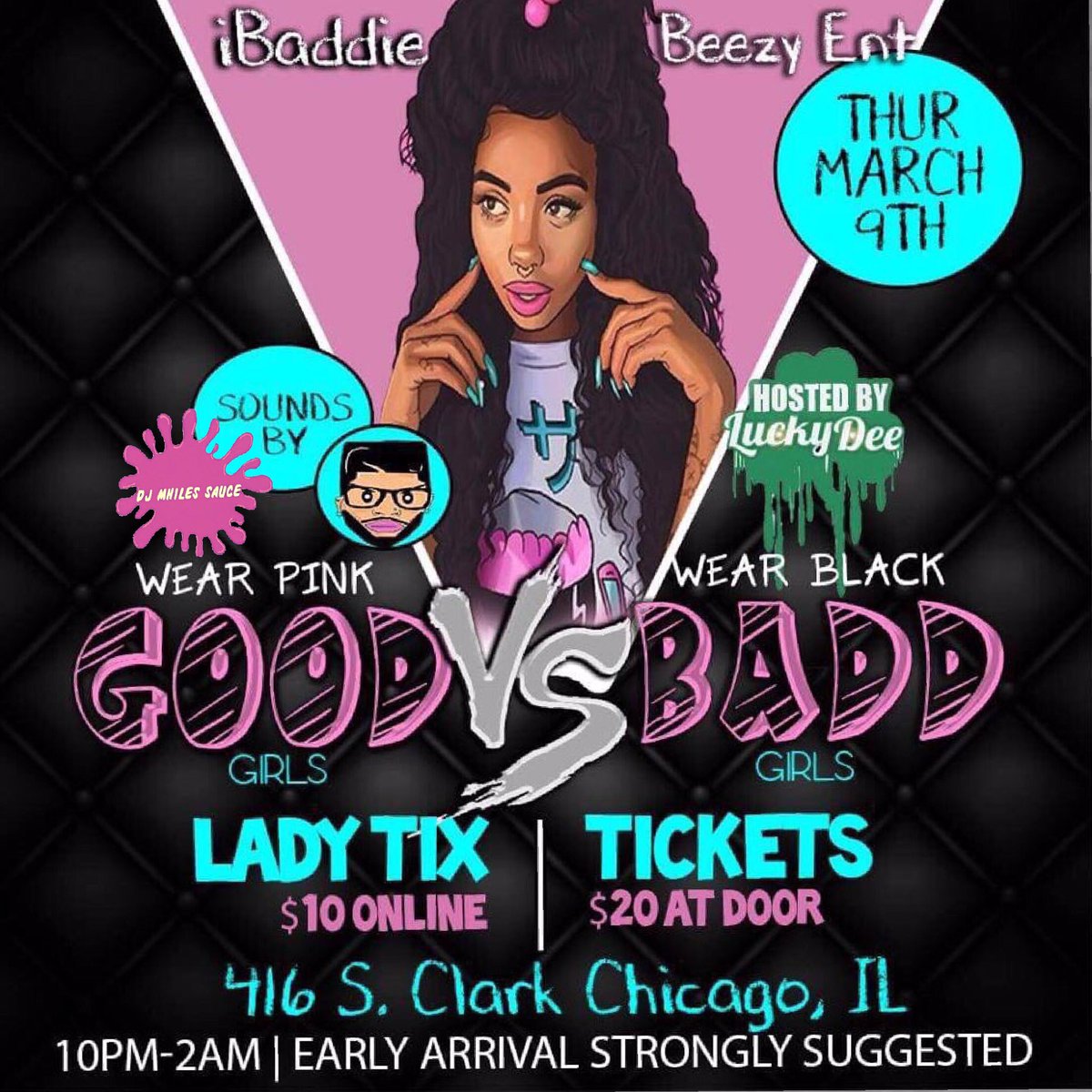 OG__Sauce's tweet photo. #GoodvsBadd Tomorrow Night! What Color Y'all Wearing? https://t.co/em2JgIHkP8