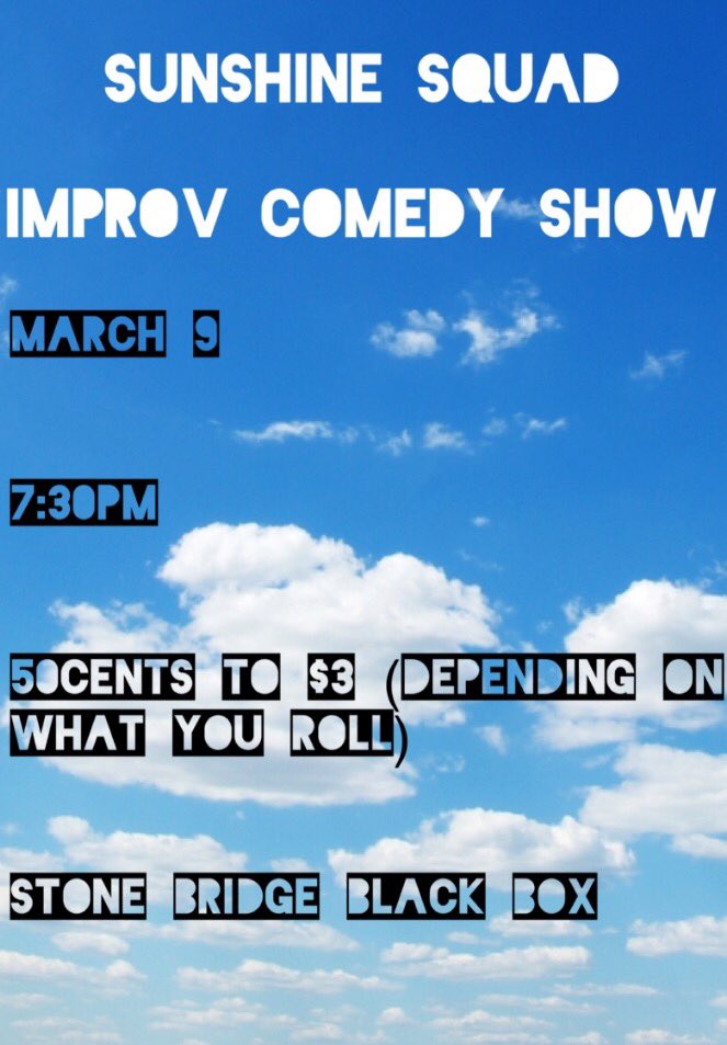 TOMORROW!