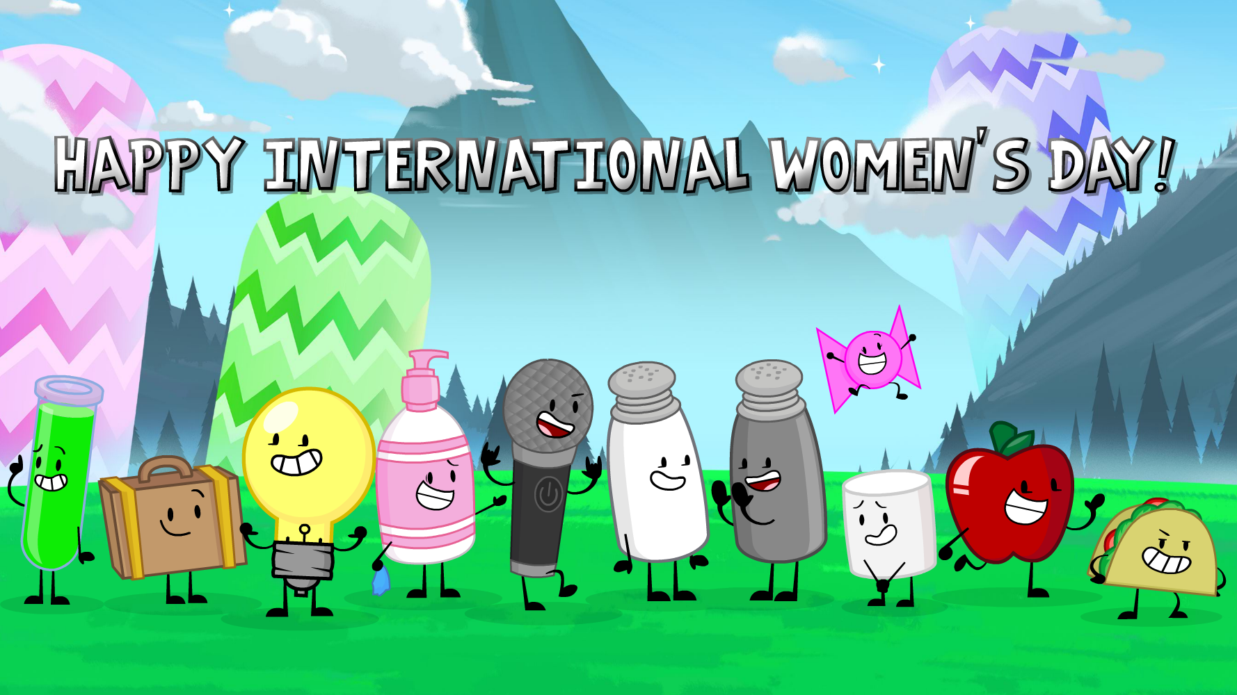 Inanimate Insanity on Twitter: "Happy #InternationalWomensDay