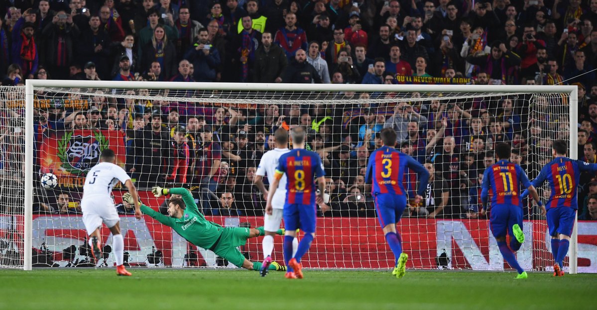 Footballtweet's tweet photo. Full time at the Camp Nou: Barcelona 6 - 1 Paris Saint-Germain (6-5 agg). #FCB #PSG

WHAT A BLOODY GAME !⚽️🇪🇸🇫🇷 https://t.co/87DZrXVBNI
