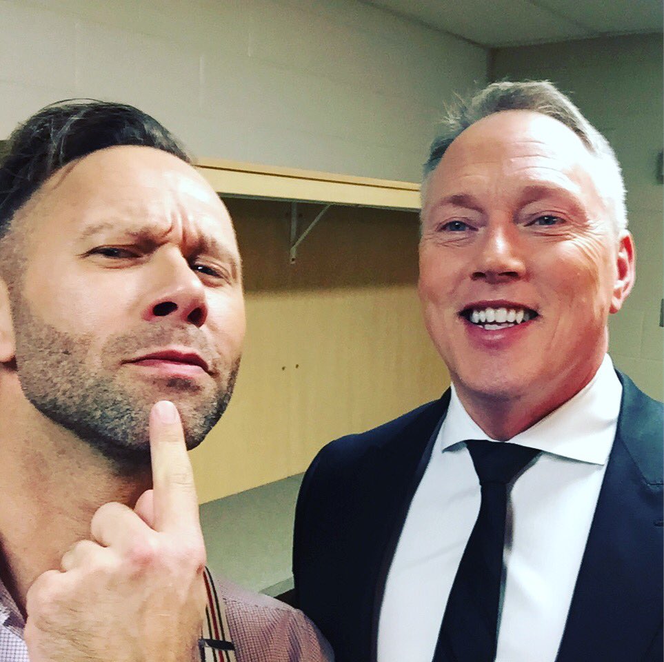 jefferystraker's tweet photo. Shared a dressing room with @dutchysc at @Telemiracle this wknd-never a dull moment lol #tm41 #tsn #ctv thx 4 the $5 million Saskatchewan! https://t.co/rLtp2CkXgG