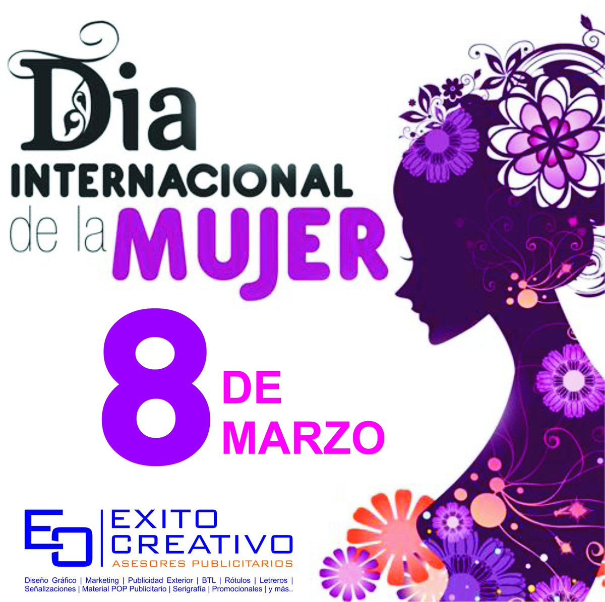 ExitoCreativoAP's tweet photo. Si la mujer no existiera, qué importancia tendría la vida del hombre?
a todas las mujeres en su #DíaInternacionalDeLaMujer Felicidades!! https://t.co/1Uh3DnHwAm