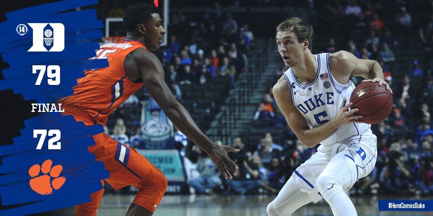 DukeMBB's tweet photo. #DUKEWINS! https://t.co/9vI1r4EKdx