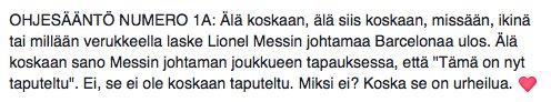 urheilucast's tweet photo. On se perkele niin ihanaa joskus tuo urheilu - tai kamalaa. Tai ihan mitä vain. Mutta koskaan se ei ole yhdentekevää. ❤️ #UCLfi https://t.co/cD2wYZsmVI