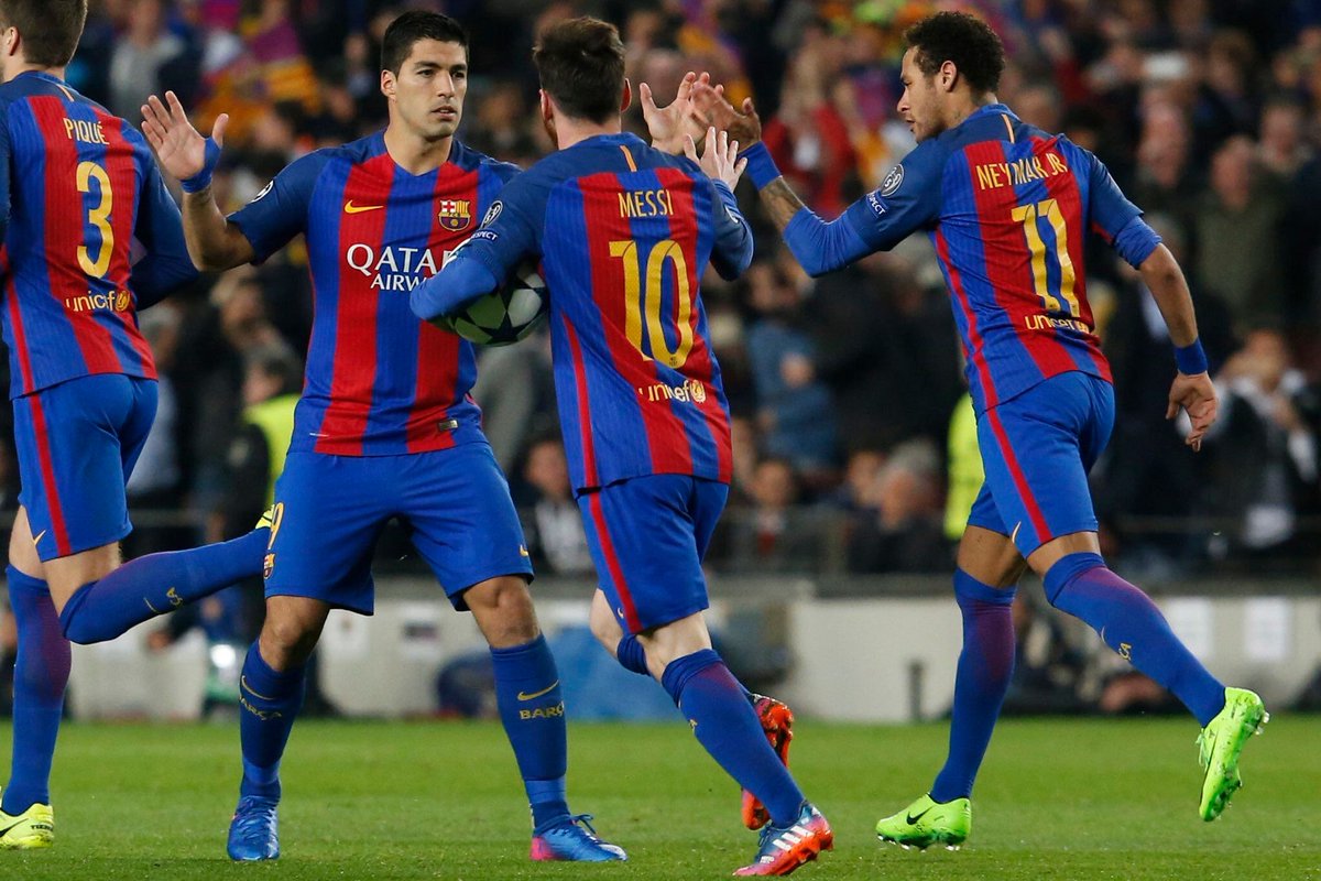 FootballFunnys's tweet photo. The greatest comeback in European Competitions history. Thank you for the great show Barcelona. https://t.co/2v9LYfcy5e