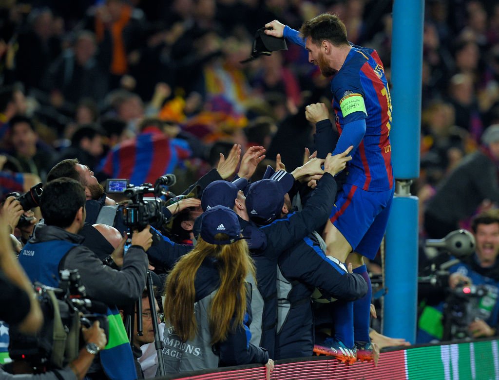 Barcelona are celebrating like they've won the Champions League.

Can you blame them? bbc.in/2mCn3UC
