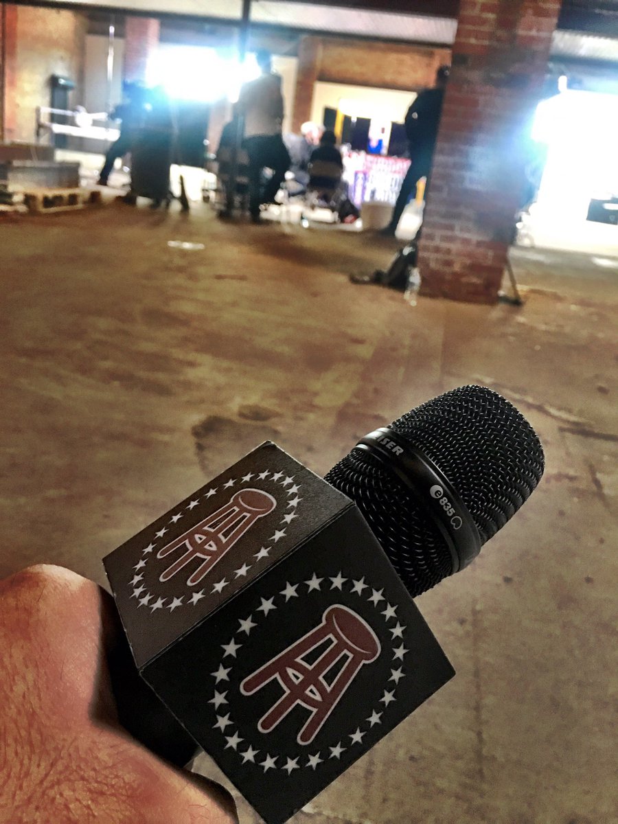 ShaunLatham's tweet photo. One hell of an entertaining day co-hosting the @Barstoo1Indy #interninterviews w/ @PatMcAfeeShow @toddmccomas @NotTheFakeDigs #BigNick https://t.co/RqJXzOLXF9