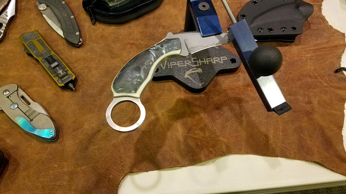 ViperSharp's tweet image. RT Have you seen our latest Videos? Check them out! youtube.com/vipersharp and share with your friends! #vipersharp #knives #knifesharpener
