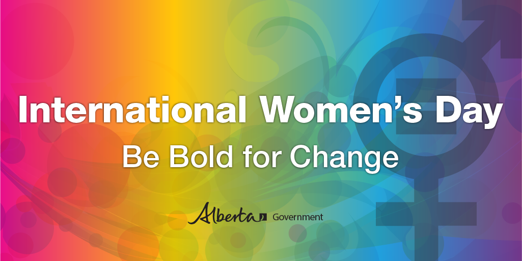 YourAlberta's tweet photo. When Alberta’s women and girls prosper, businesses profit, communities thrive and families flourish. https://t.co/KyH3E6wsyO #IWD2017 https://t.co/NazbDng7qH