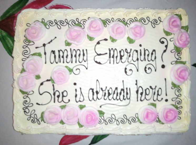 occultauralist's tweet photo. Thanks to @kenlowery, I found this.
Find your own disturbing cake too by googling your name +birthday cake. I'm so sorry. #imalreadyhere https://t.co/SOsdi9vVsz
