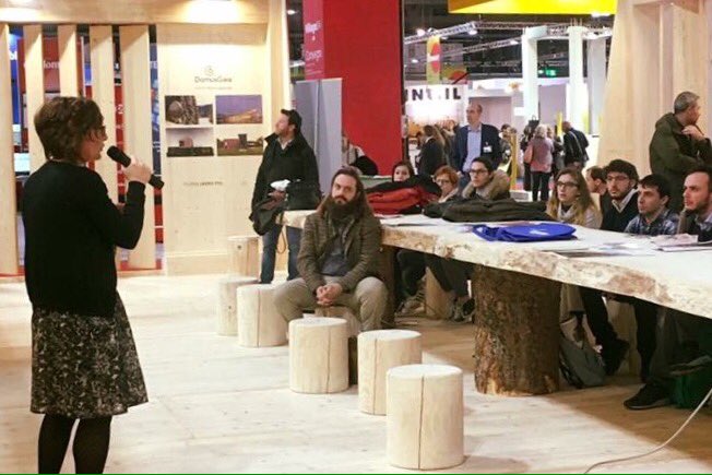 Oggi al MADE Expo #Milano la ns arch. Elisabetta Quaranta ha presentato il ModuloECO #Parma <a href="/ComuneParma/">Città di Parma</a> <a href="/FedePizzarotti/">Federico Pizzarotti</a> <a href="/visitparma/">Visit Parma ®</a> <a href="/unipr/">Università di Parma</a>