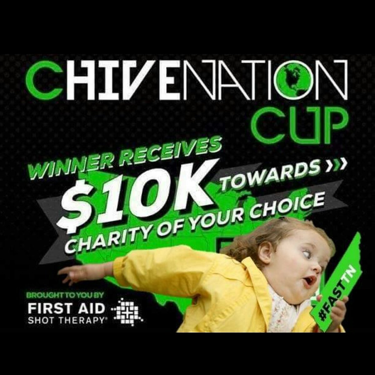chiveonmemphis's tweet photo. Hey @NuggetInTheAM,
Wanna help us out? Just RT using the hashtag #FastTN to help us on our way to winning $10k for charity! https://t.co/NcGHr9Dhfl