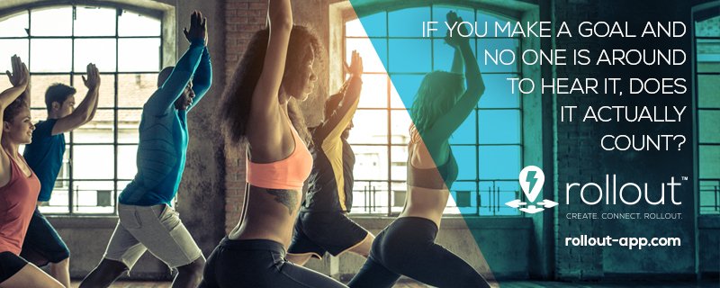rollout_app's tweet photo. Rollout is the perfect app to set up or find #groupfitness workouts with friends and others that share your goals. #rollout #rolloutapp https://t.co/RZB2lRJ4bA