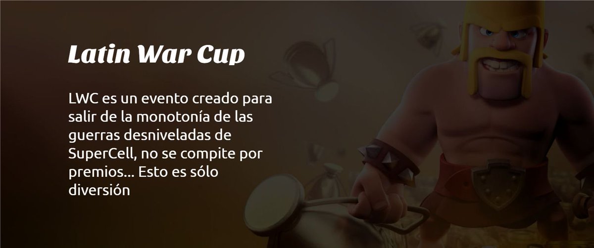 Latin War Cup tweet media