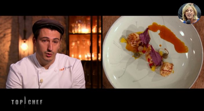 TweetsBashing's tweet photo. C'est quoi ce pipi de chat sur le côté ?
#TopChef #TopChefFR https://t.co/WgX8jgnO7f