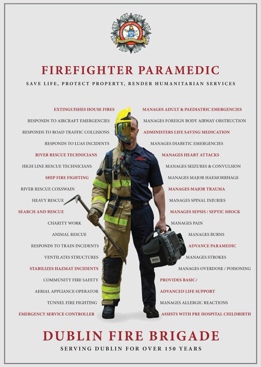 DFBNo3's tweet photo. YOUR DFB multi trained Firefighter/Paramedic.  Bringing EMS to any and all enviroments no matter how hazardous !
#SupportDFB
@DubFireBrigade https://t.co/BwkkFMGVSZ