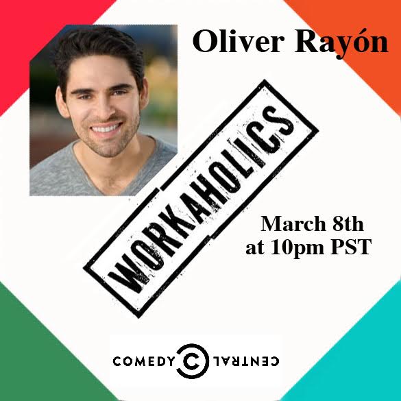 ICTheater's tweet photo. Congratulations @oliverrayon! We can't wait to watch you tonight on @WorkaholicsCC at 10pm PST on @ComedyCentral and laugh our butts off! https://t.co/OrknoreipS