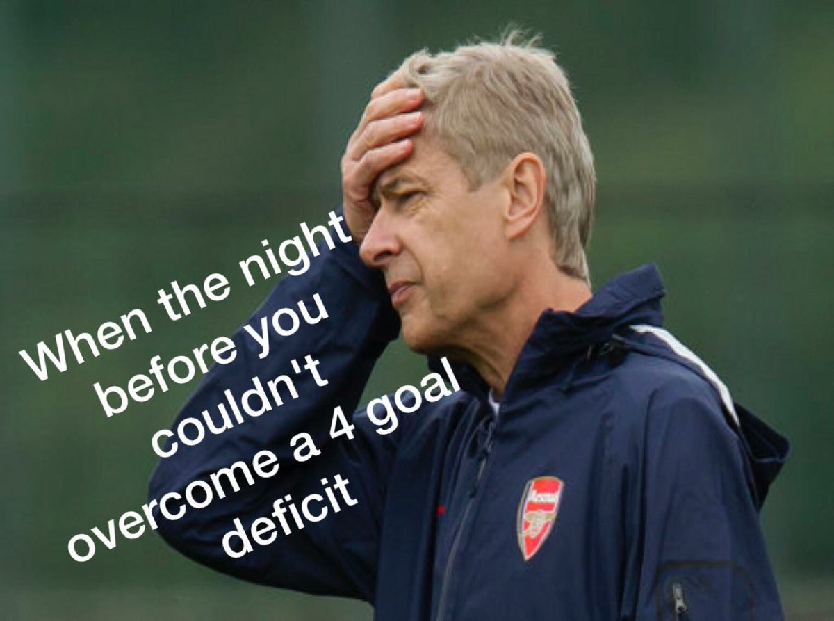 rossbutterfill's tweet image. Oh dear #arsene 

#ChampionsLeague #barcapsg #Barcelona #PSG #arsenal #comeback