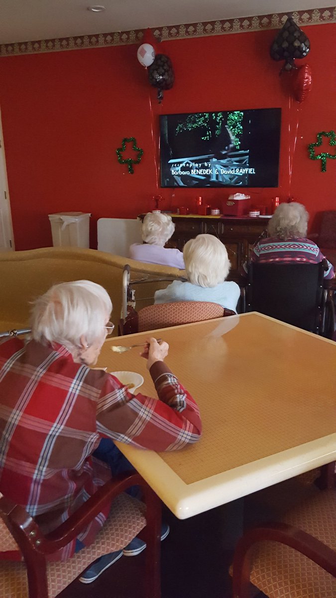 SpringMillHC's tweet photo. Our first 'Lets Cook' event was a huge success! Our residents then enjoyed their homemade bannanas foster while watching Sabrina! https://t.co/WfBfsmbNjb