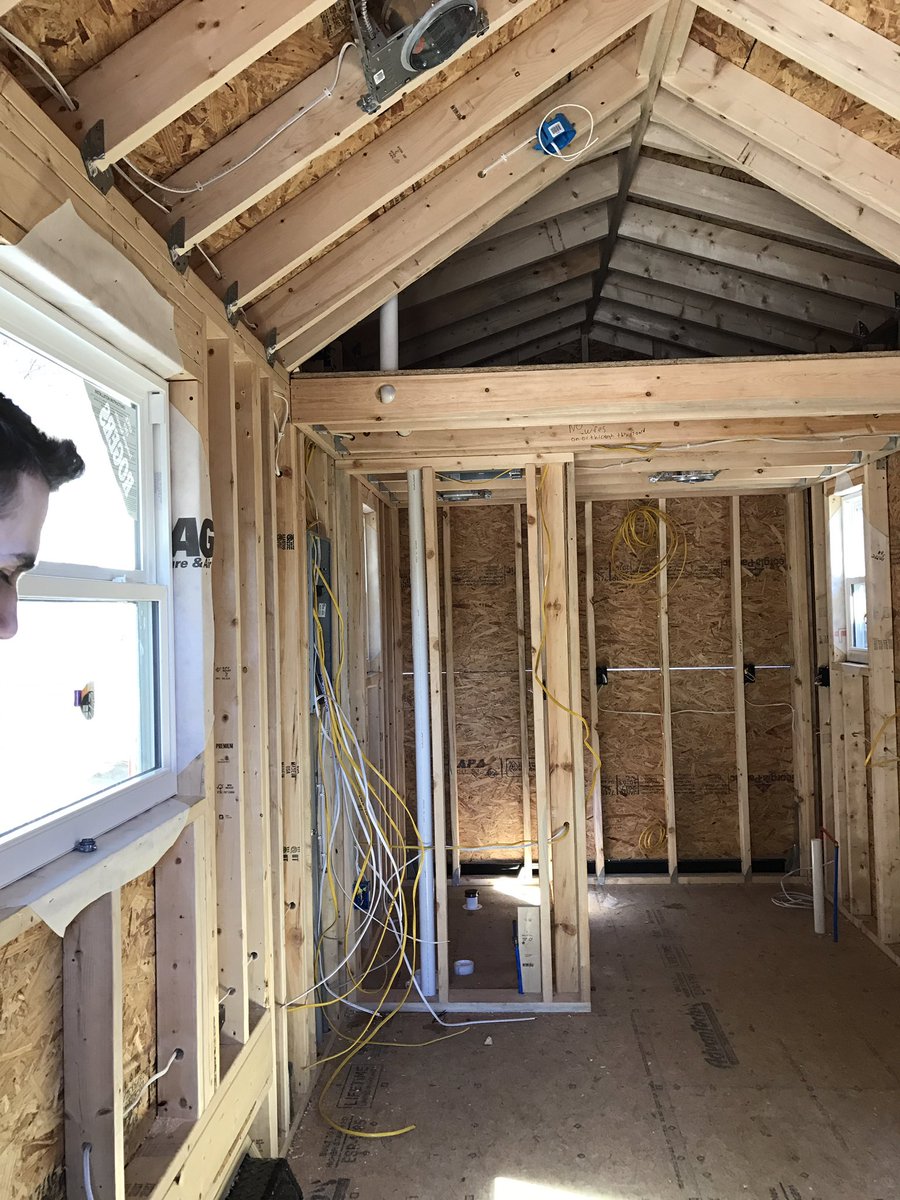 kvec_tinyhouses's tweet photo. Wolfe County student at Lee Co ATC says "it's been a unique learning experience. It's had its ups and downs but it's been fun!"
#tinyhouses https://t.co/TYoF8gPo1p