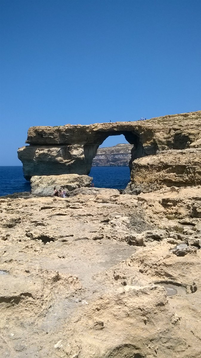 Em_g_a's tweet photo. So lucky to have seen this amazing testament to Mother Nature just 9 months ago #AzureWindow #dwerja #Gozo https://t.co/c6yO1HIoBc