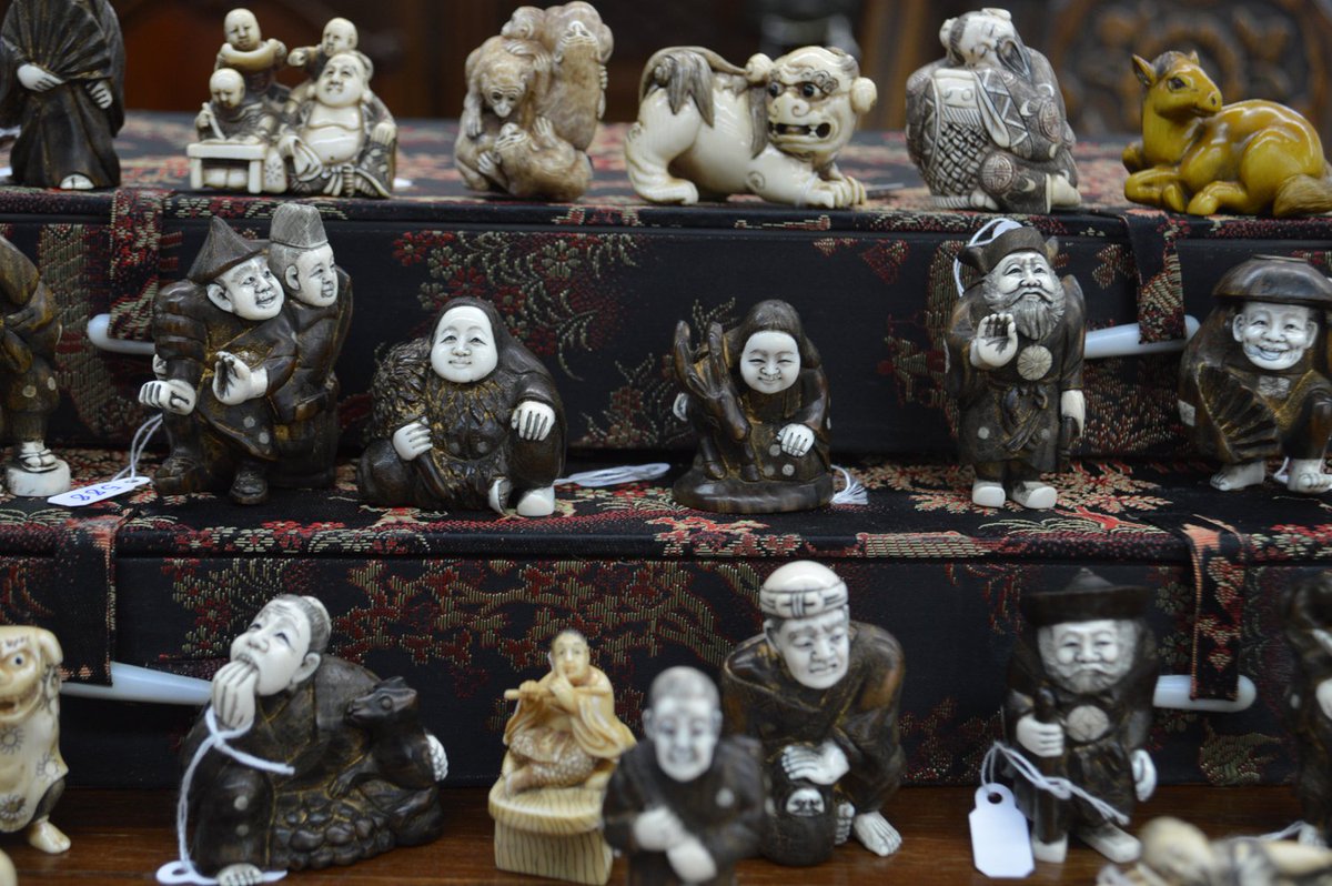 Fresh consignment for our March 26 &amp; 27 #auction in Edmonton, AB. Japanese #Netsukes and carvings. WardsAuctions.com #yeg