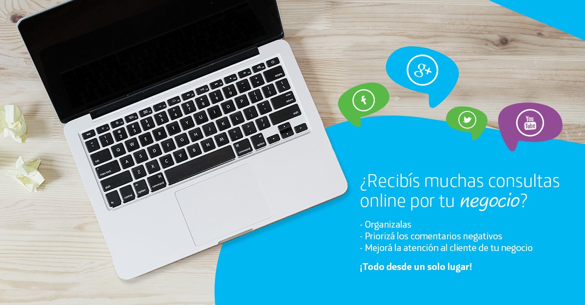 MoviEmpresasArg's tweet photo. Con #WebCentrix organizás todas las consultas online sobre tu negocio y priorizás los comentarios negativos > https://t.co/3AkmnhZgWL https://t.co/Z8i42GPTX5