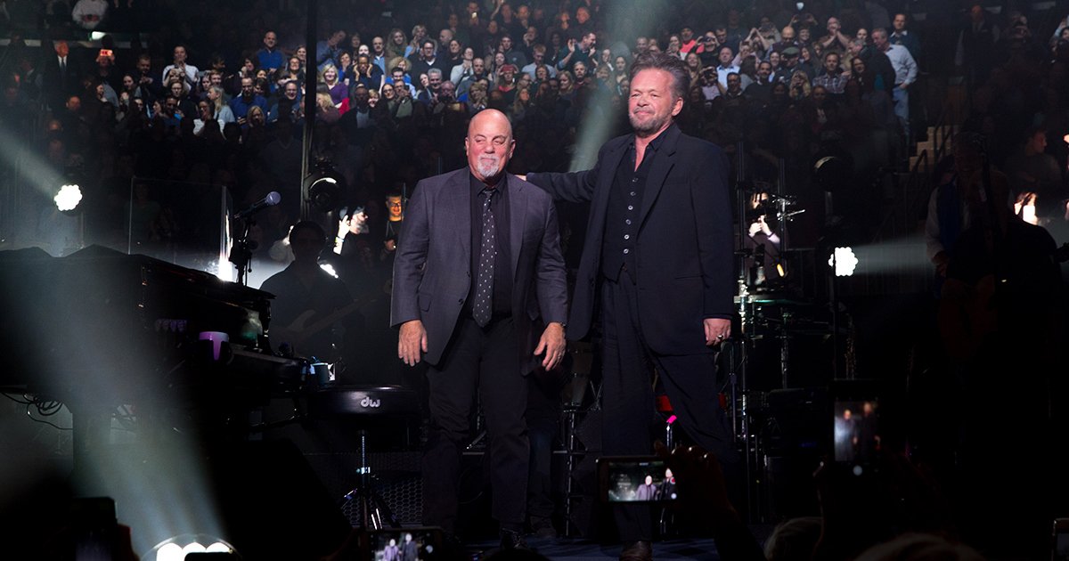 billyjoel's tweet photo. Billy was joined by @johnmellencamp and Young Rascals' @GeneCornish and @FelixCavaliere at his 85th @TheGarden show: https://t.co/dHvi8If6C3 https://t.co/OMYOCYqwUe