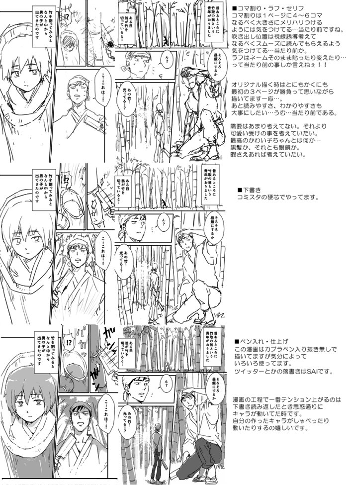 作業工程的なやつです 