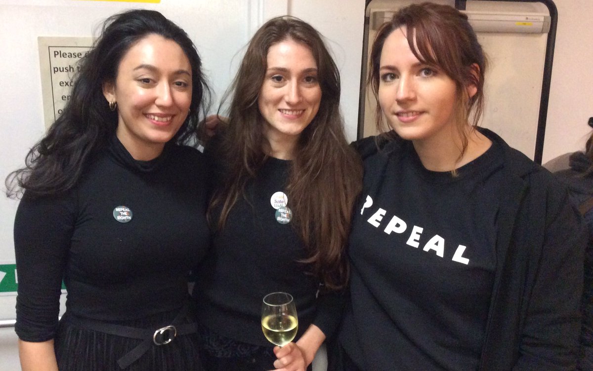eefhamill's tweet photo. These @LdnIrishARC women were going hard all day #IWD2017 #LDNIrish4Choice #Strike4Choice #Strike4Repeal https://t.co/TZmCrjY9MY