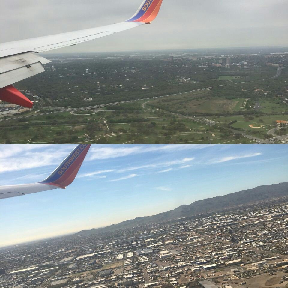 ASUHousing's tweet photo. Our Sun Devils have landed! Goodbye Phoenix, hello San Antonio! #TPE2017 #WorkWithASU #SAsearch #GoDevils https://t.co/6inzC01x2q
