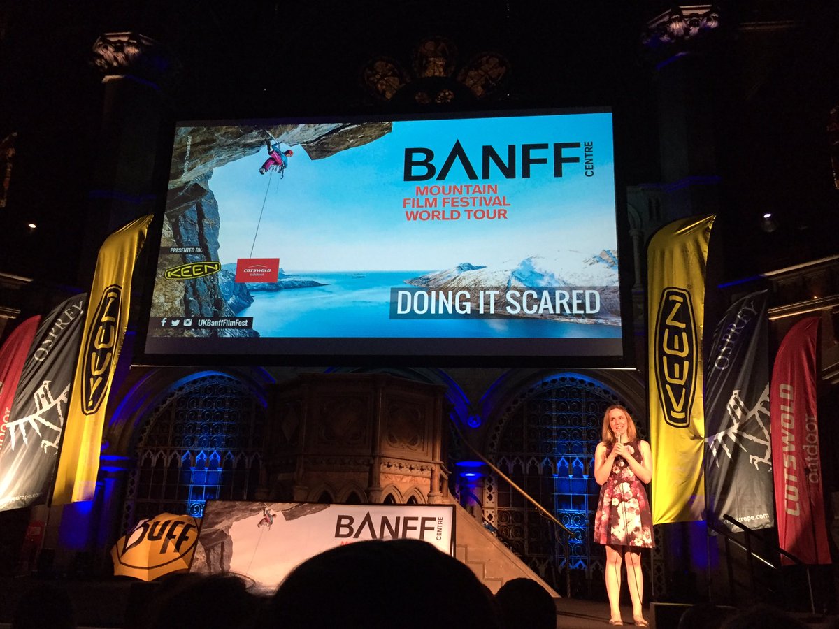 amandaneylon's tweet image. Another inspiring evening at the @BanffMtnFest world tour. #DoingItScared will be my new mantra