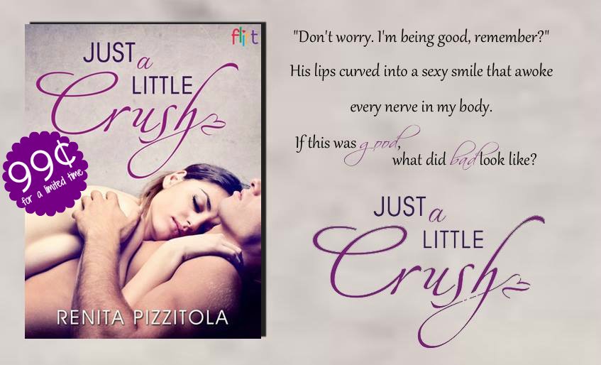 JUST A LITTLE CRUSH is 99¢ for a limited time! 
Amazon: bit.ly/JustaLittleCru…
B&amp;N: bit.ly/JustaLittleCru…
iBooks: bit.ly/JustaLittleCru…