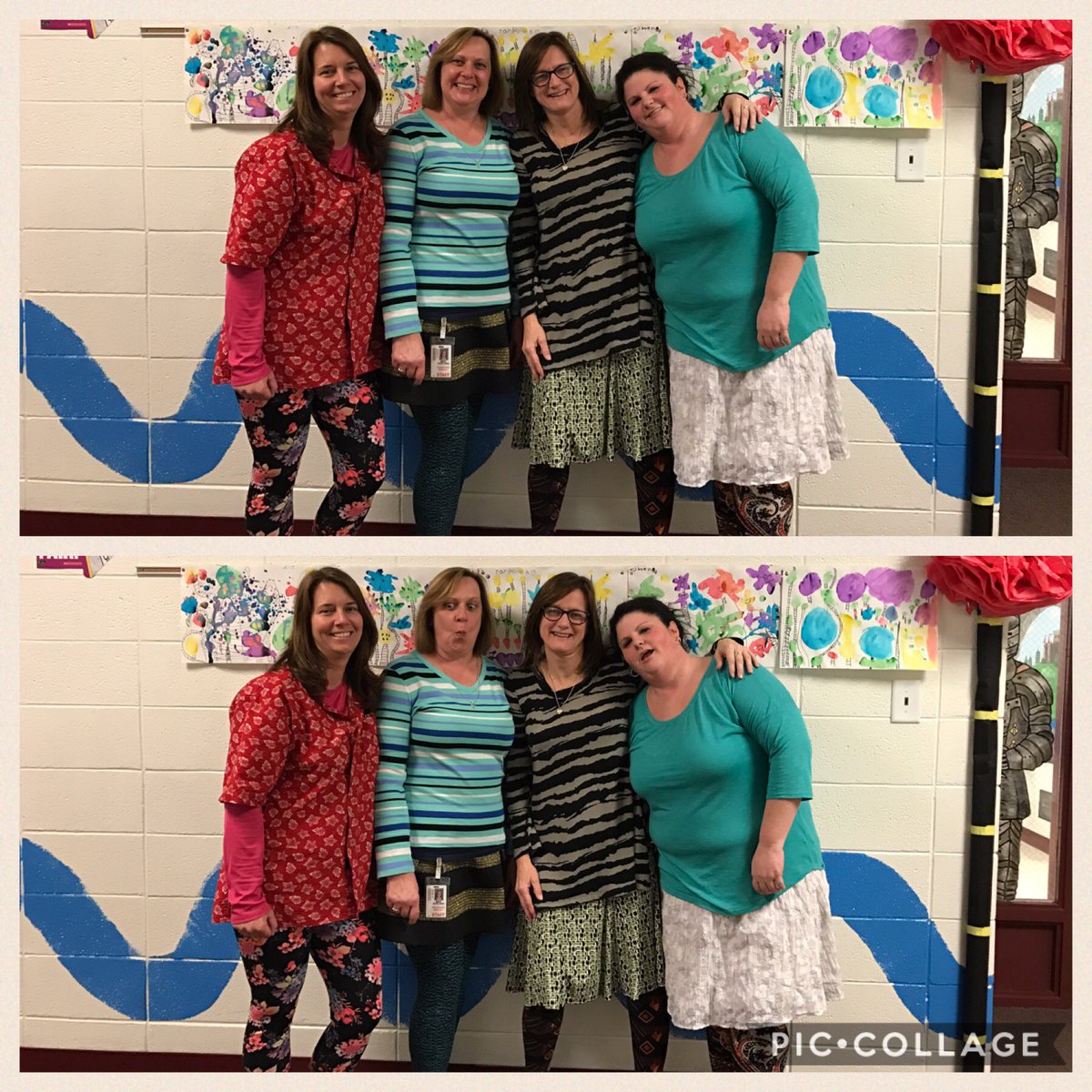 rishjems's tweet photo. How many days left?! #ECCAB #channahonpride #wackywednesday #drseussweek #lovemycoworkers! https://t.co/KMBy5GcEcG