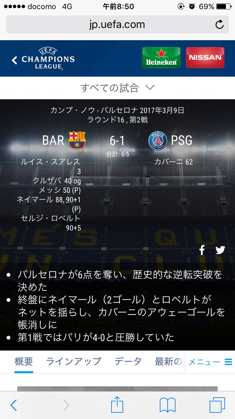 カンプノウの奇跡 Twitter Search Twitter