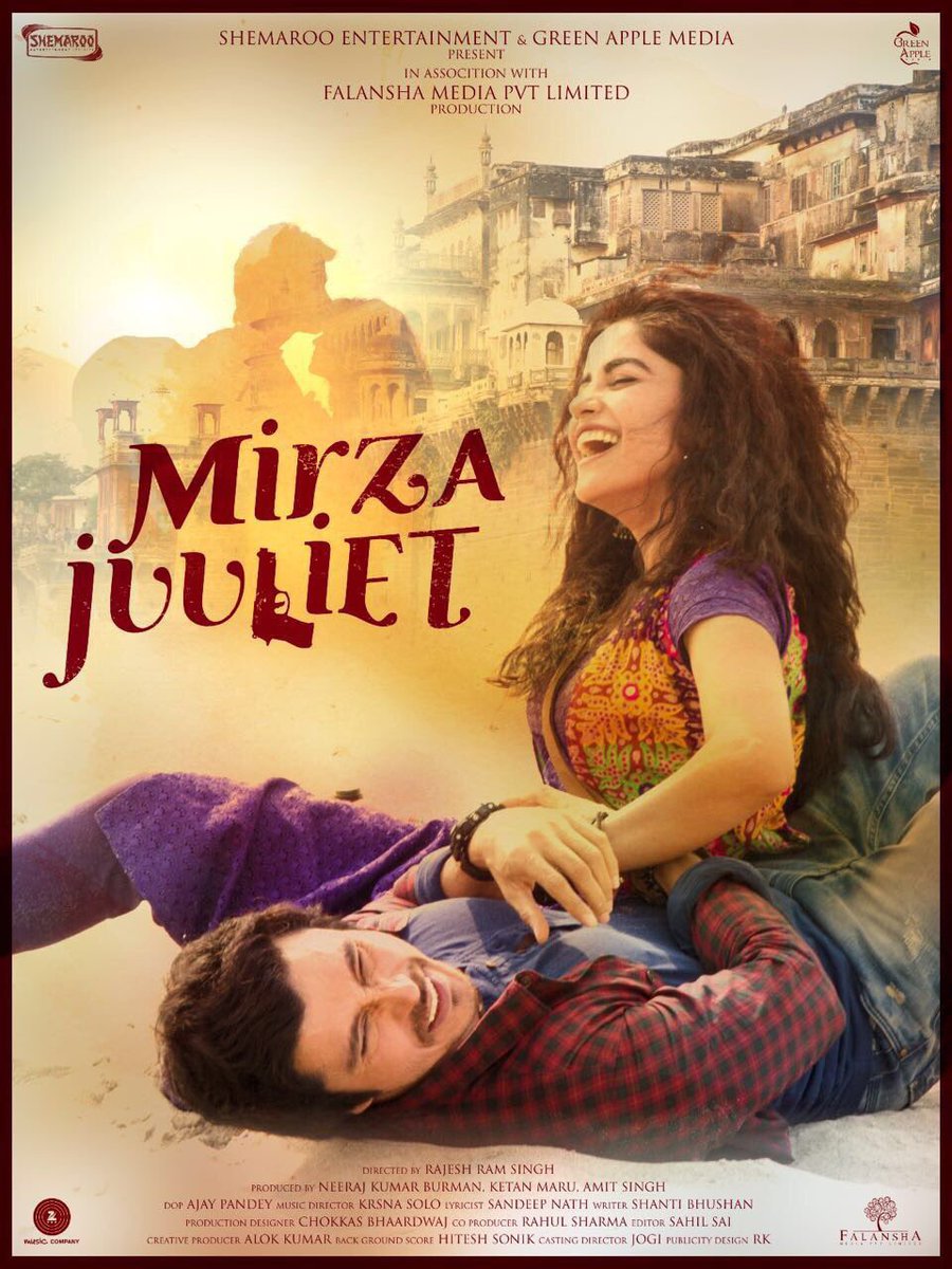 piabajpiee's tweet photo. Hello hello here it is d 2nd poster of "MIRZA JUULIET "😀❤ @mirzajuuliet https://t.co/yyyn7wh7pe