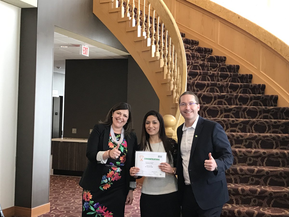 amanpreet01's tweet photo. #top30csr #aimhigh #lifeisamazing #2017isouryear #teamlynwood @mariam_safdary @Lcolangelo_TD @JDerrick_TD 💫✌🏼 https://t.co/D7dzxMeRZp