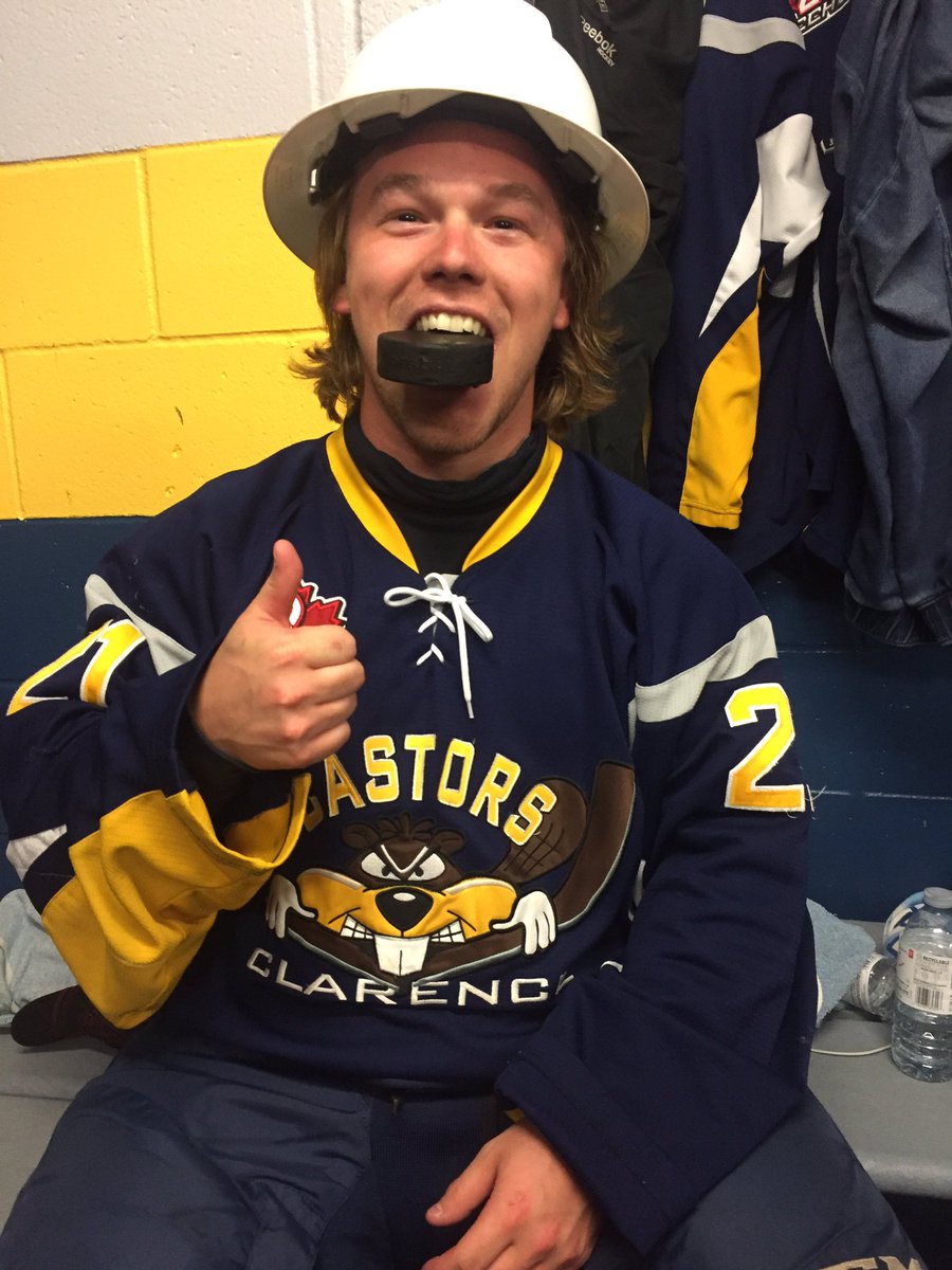 BeaversClarence's tweet photo. Huge 4-3 double overtime win tonight. Game winner from one of our character guys @cam_gallant66 #beavs #believe https://t.co/nDAD7Hdyzy