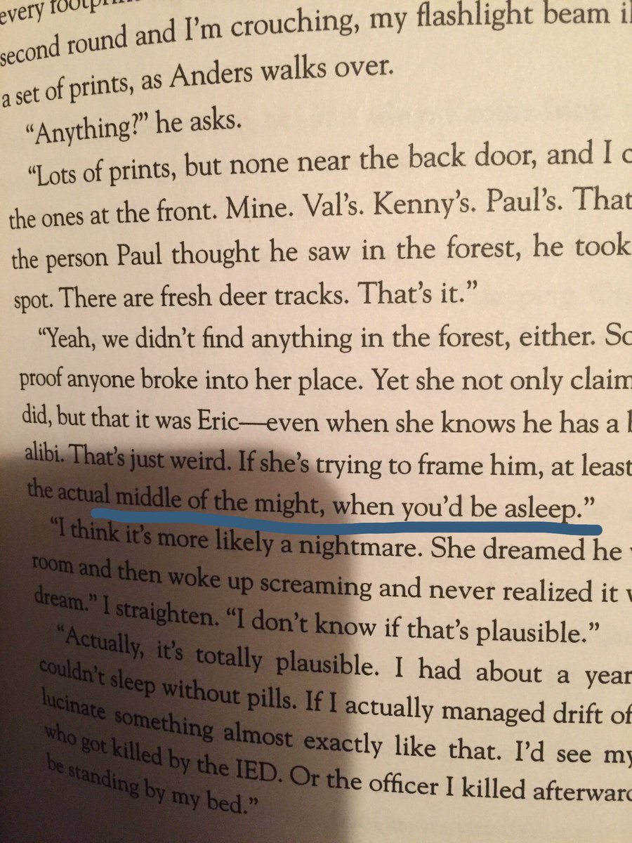 DearJess11's tweet image. @KelleyArmstrong oh no, a typo found in #AbsoluteDarkness. But I loved it, just finished! Great characters ! Can't wait for next one 💜