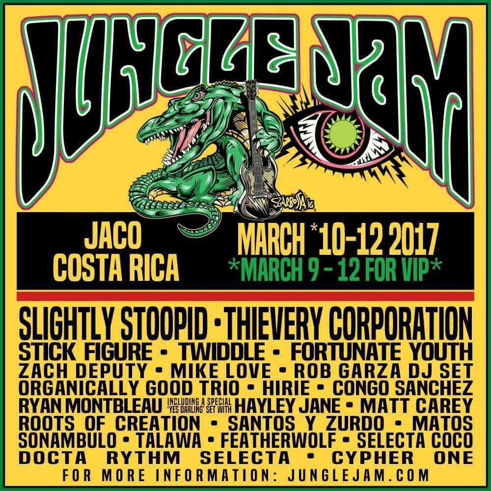 #JungleJam2017 #PuraVida #CostaRica #Reggae #LiveReggae #MusicFestival #NCSTFamilia @junglejamfest @fortunateyouth @hiriemusic 💚💛❤️