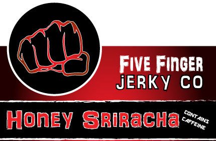 Caffeinated beef jerky!  What?  Yup! #jerky #energy #sriracha 
fivefingerjerky.com