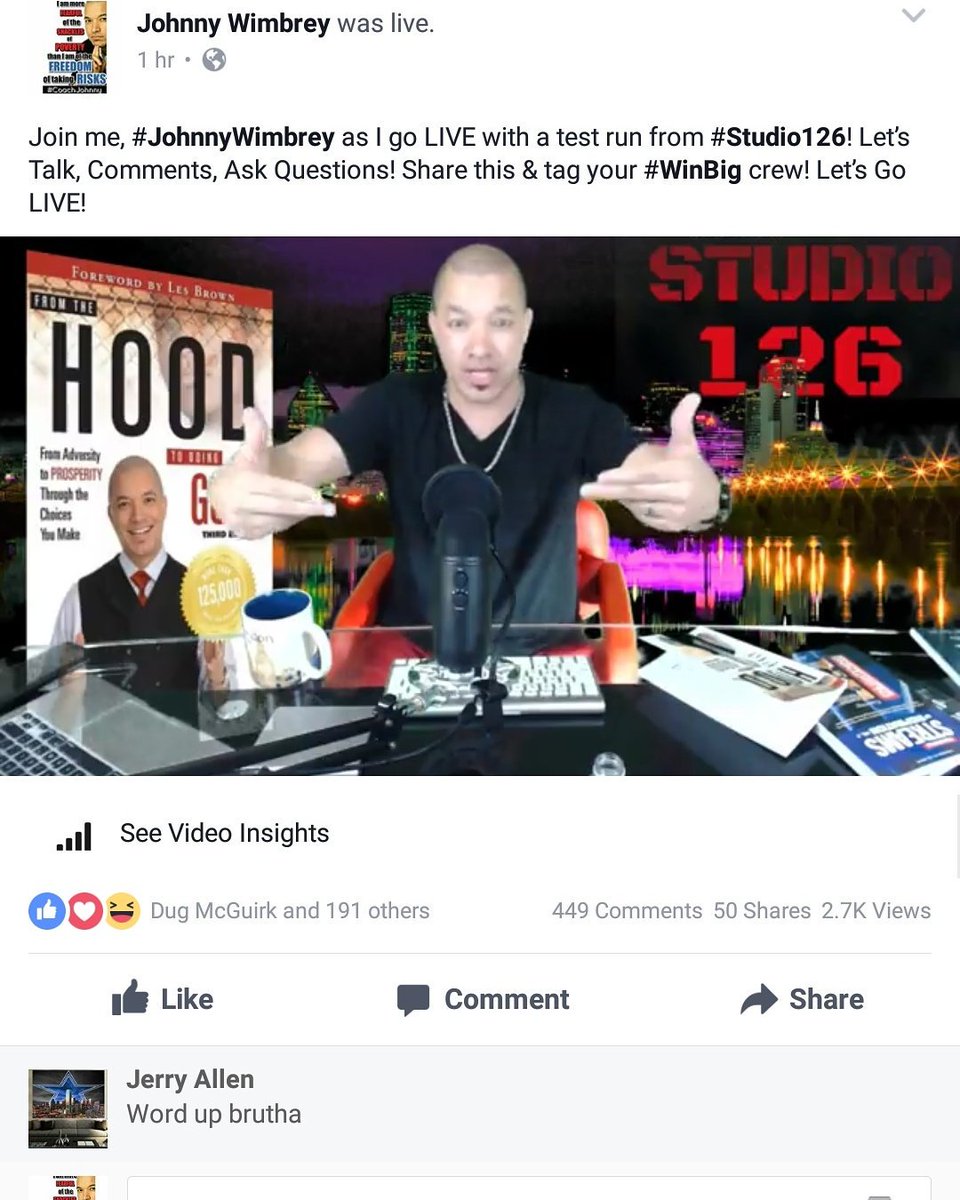 wimbrey's tweet photo. 1st practice show in #Studio126! My new talk show! Share if you like it! Share if you don't! Would love your feedback! @Wimbrey on FB! 🔥😎❤ https://t.co/eVt7oLkYjn
