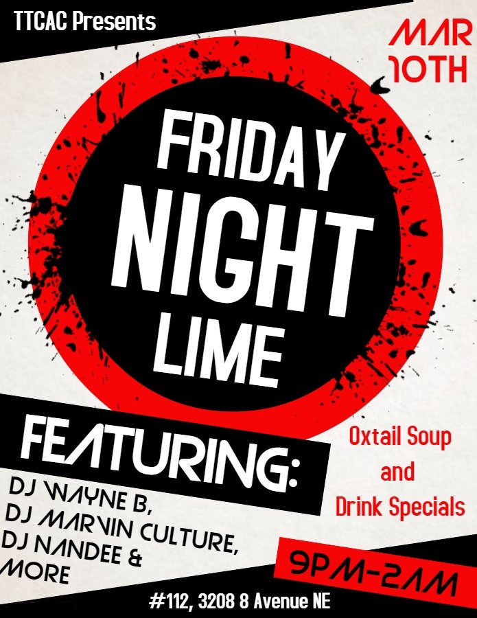 ttcacexec's tweet image. John us this Friday and get your weekend started right! 
#TTCAC 
#FridayNightLime